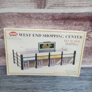 Model Power WEST END SHOPPING CENTER HO SCALE #615 Sealed Package